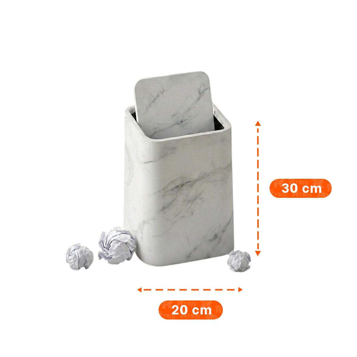 PACK4 CONTENEDOR ORGANIZADOR PARA RESIDUOS DE COCINA BLANCO - 4