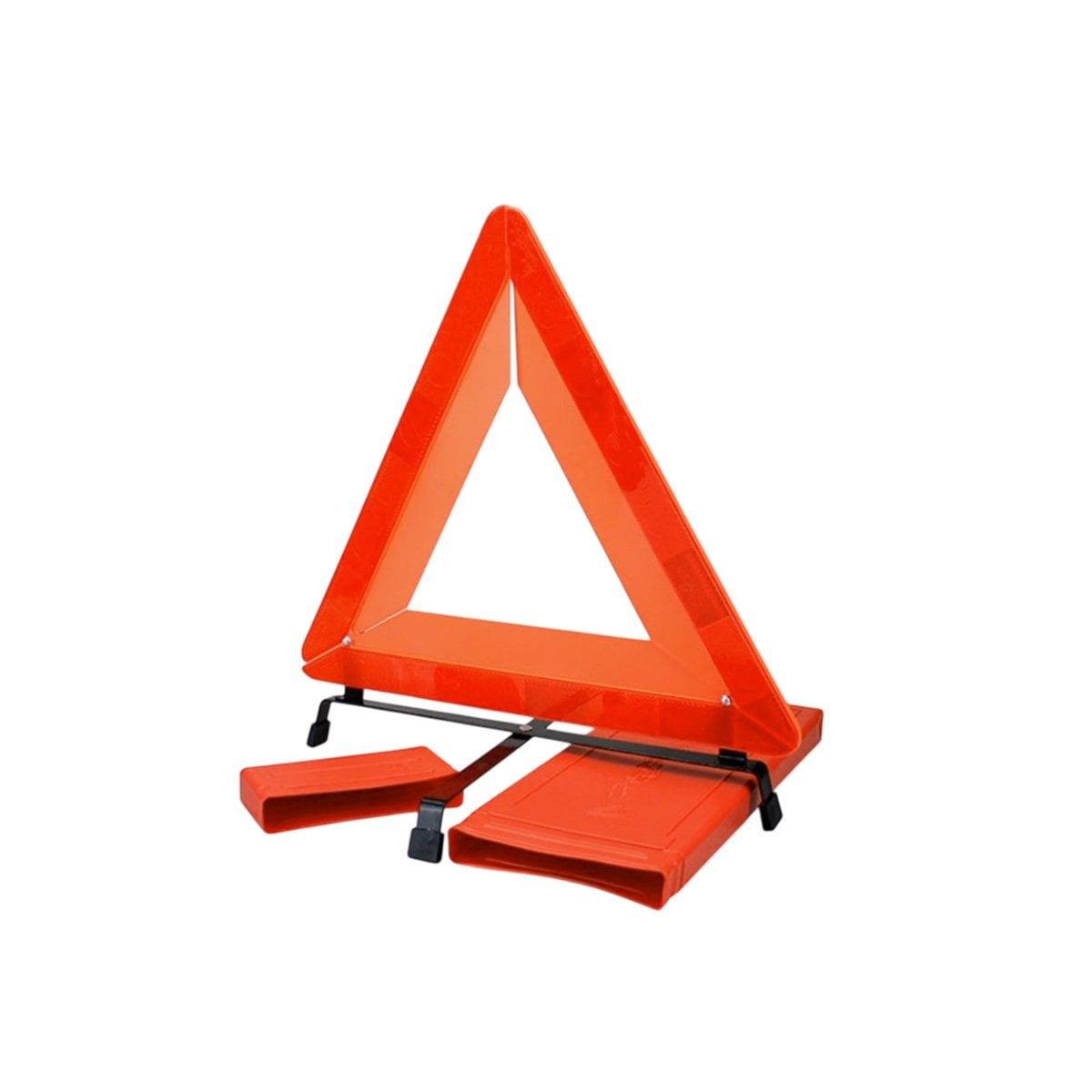 DELIMITADOR DE SEGURIDAD COLOR NARANJA PARA SENALIZACION VIAL 40 CM YREGALO STICKER - 1