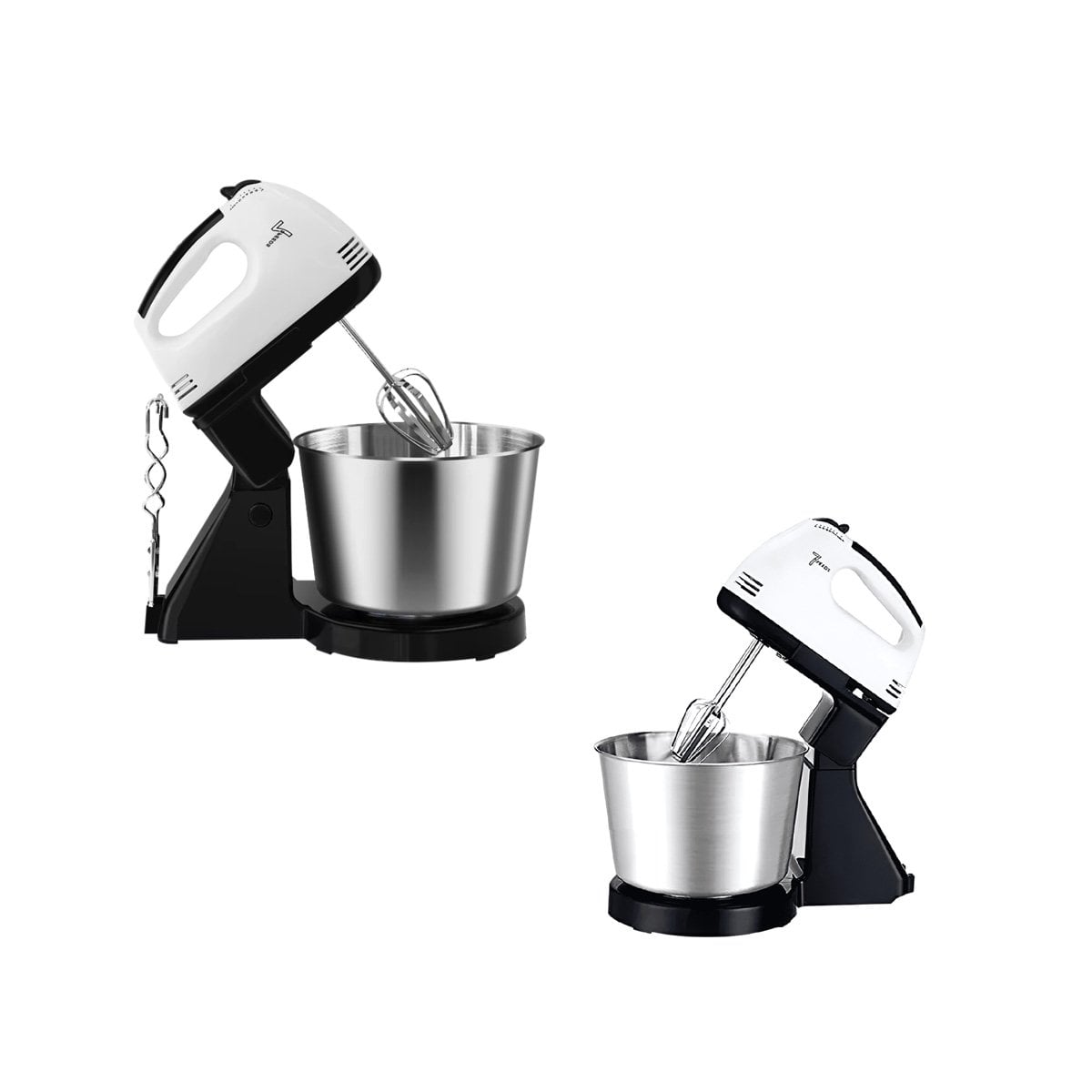 MEZCLADORA HOGAR PEDESTAL CON TAZON 2L BLANCO PARA PREPARAR MEZCLAS YLIGAS REGALO - 5