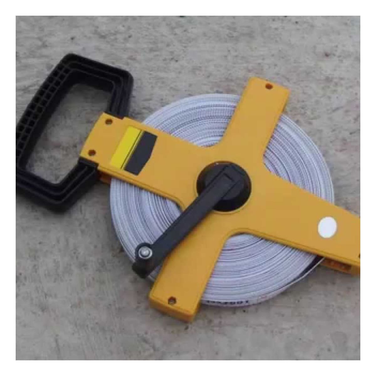 PACK2 WINCHA 50MT CON ASA AMARILLO RESISTENTE PARA CONSTRUCCION - 5