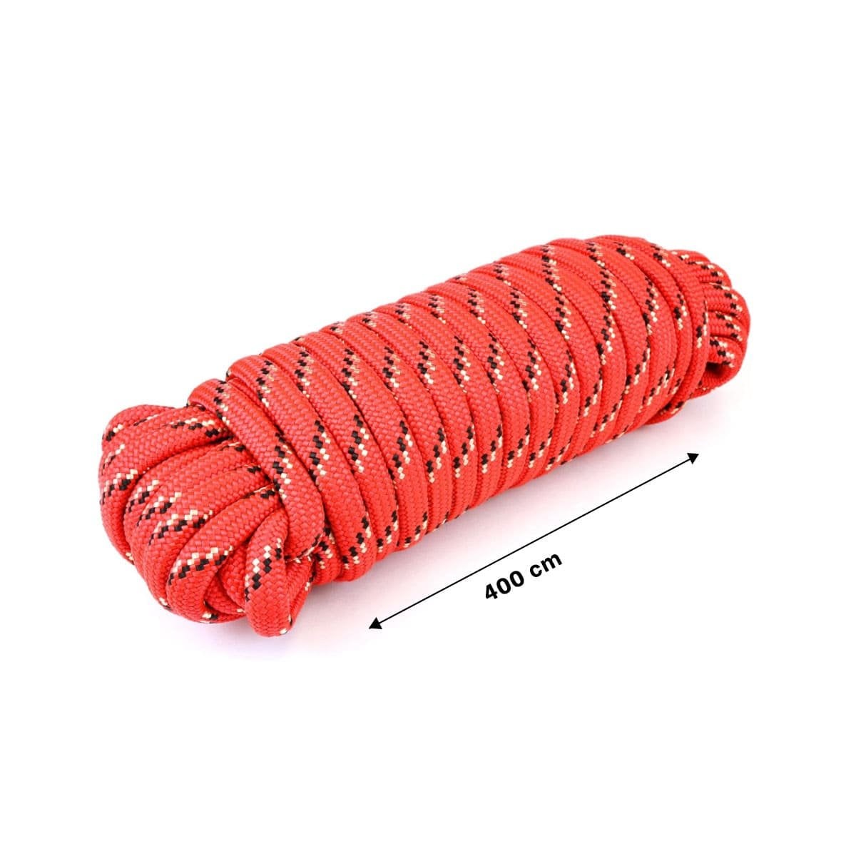 PACK4 TRENZA TEXTIL 4M X 4CM ROJO PARA SUJECION EN CASA YREGALO STICKER - 4