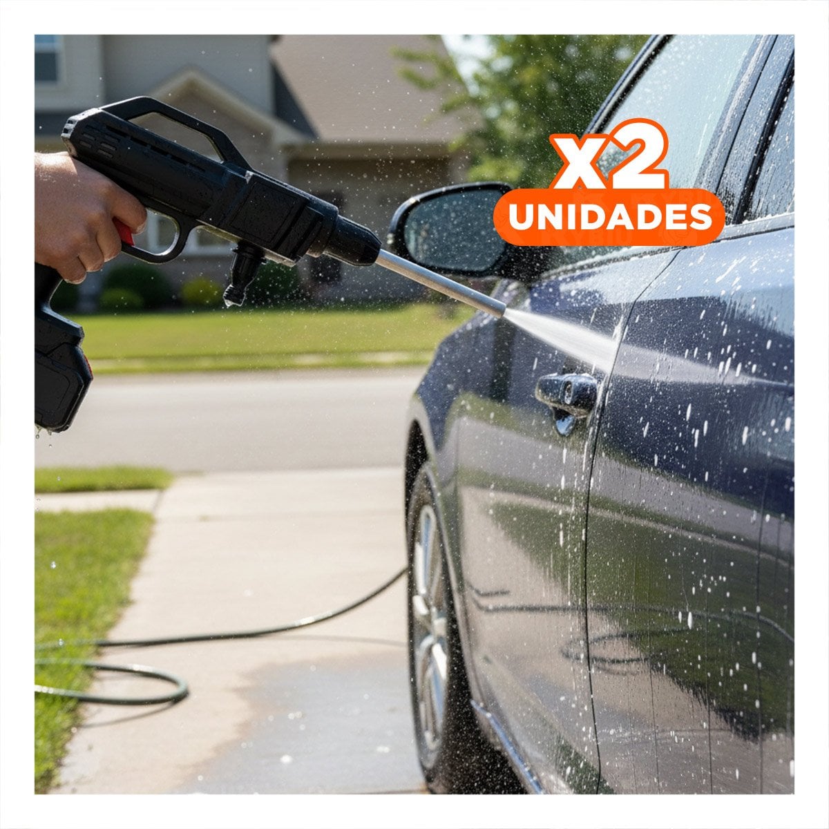 PACK2 SISTEMA DE LAVADO PARA AUTO CON ALTA PRESION Y RENDIMIENTO DURADERO YPAPEL REGALO - 1
