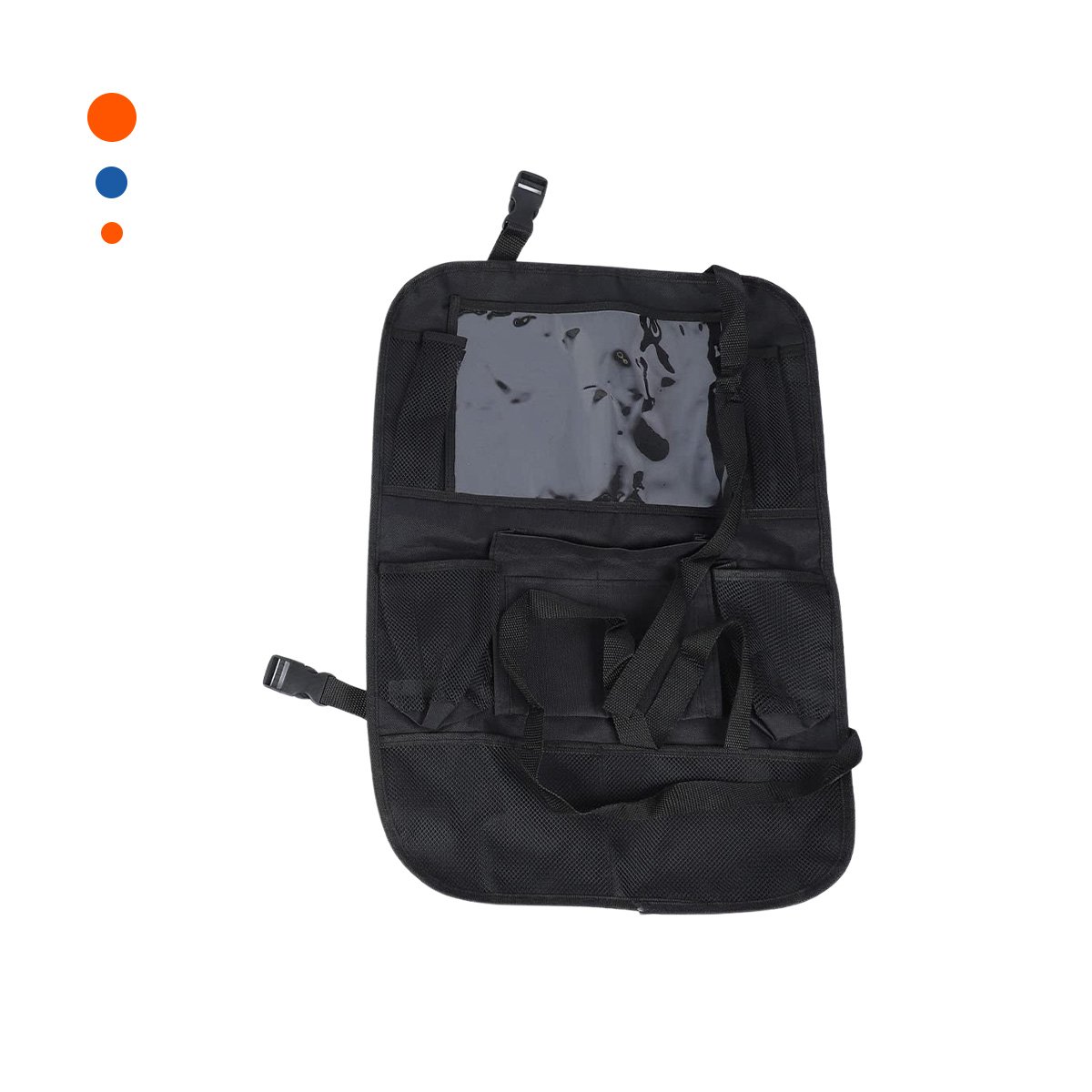 ACCESORIO ORGANIZADOR PARA RESPALDO DE ASIENTO DE COCHE NEGRO FUNCIONAL YLIGAS REGALO - 5