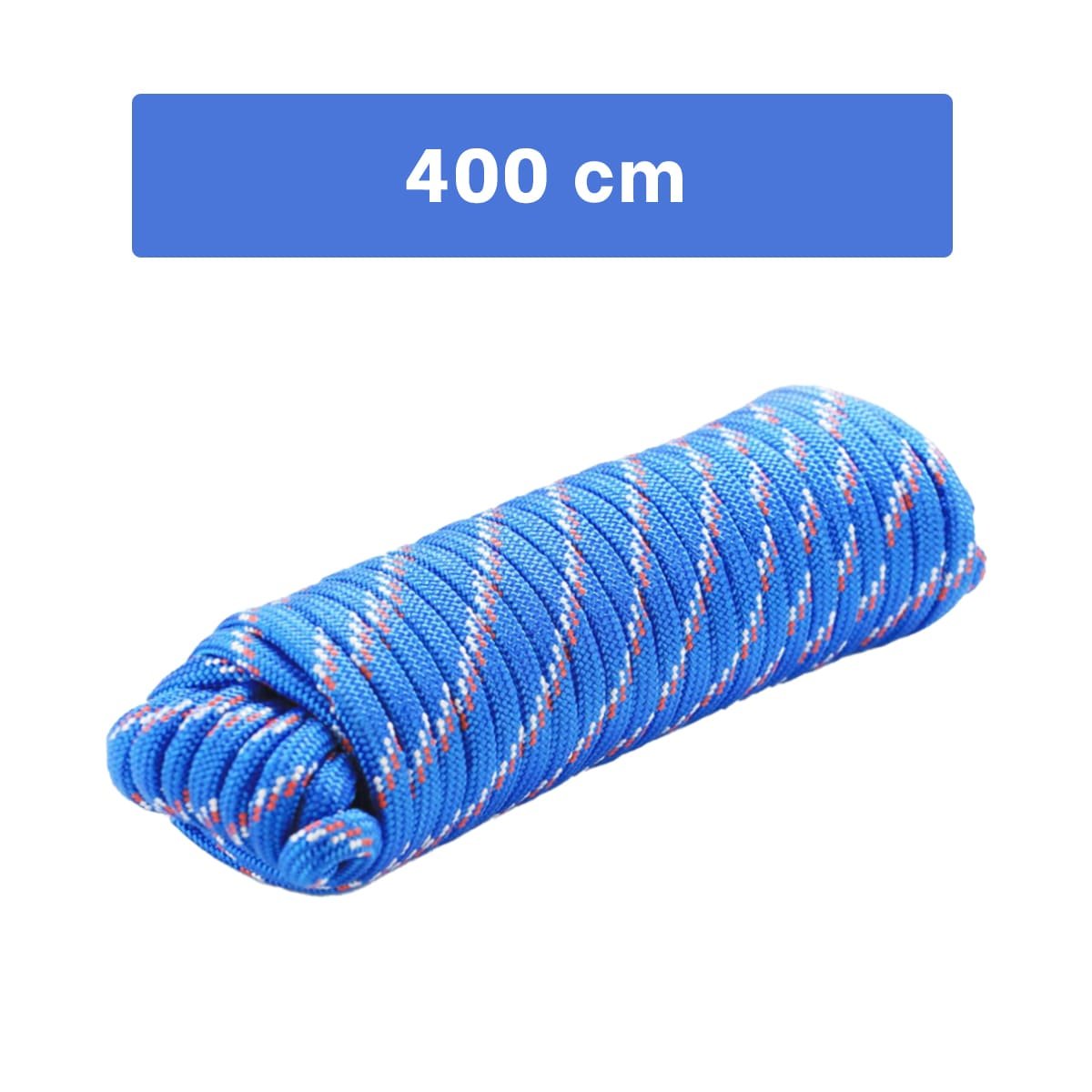 PACK6 LAZO 4M X 4CM AZUL MULTIUSO PARA AMARRE EN CAMPING Y CASA YPAPEL REGALO - 4