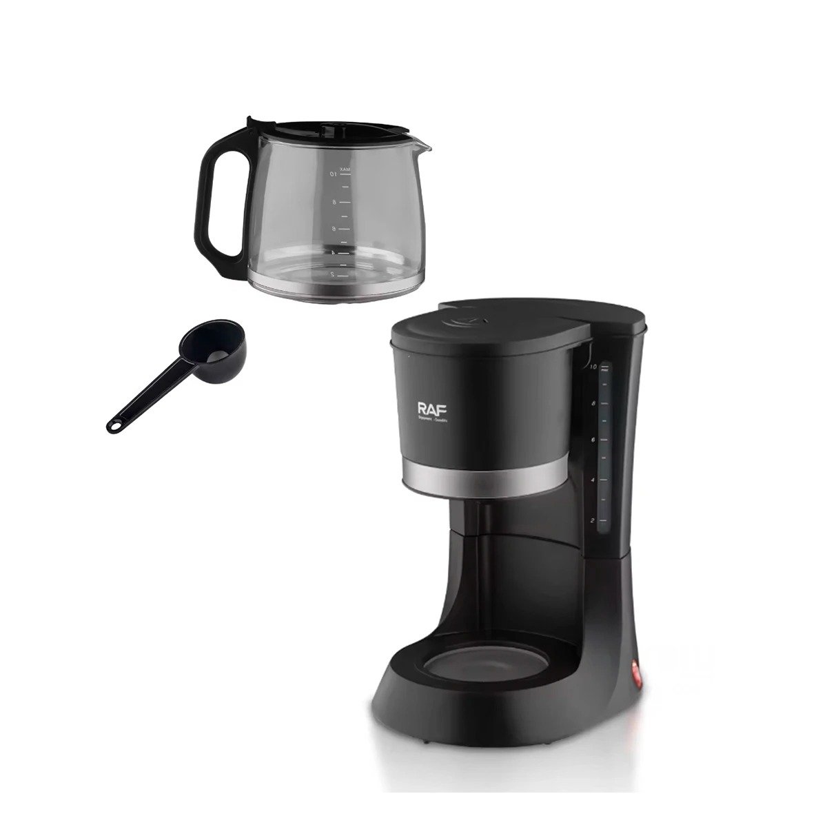 MÁQUINA MODERNA 1.2L COLOR NEGRO PARA USO DIARIO Y OFICINA YSTICKY - 5