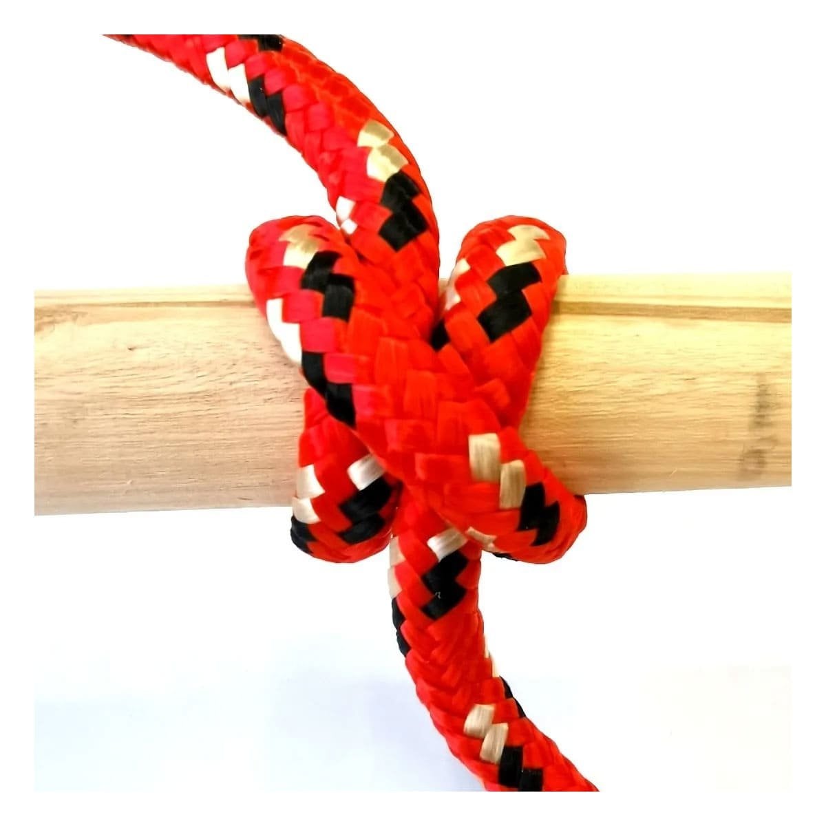 CORDON 4M X 4CM ROJO PARA AMARRE SEGURO EN CASA Y TRABAJO YSTICKY - 3