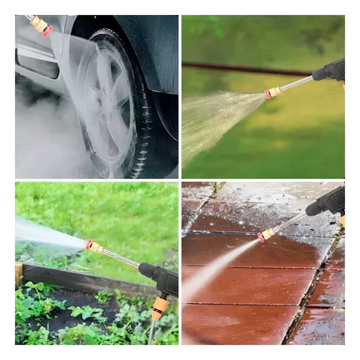 HIDROLAVADORA PORTATIL PARA AUTO CON SISTEMA MODERNO Y ALTA CALIDAD YLIGAS REGALO - 1