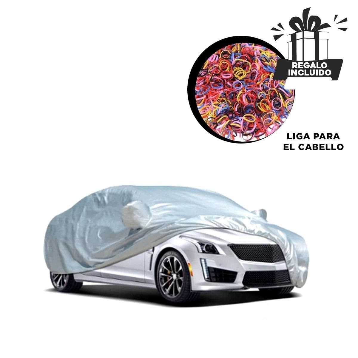 CUBIERTA PARA AUTO L 480X175X120CM GRIS IMPERMEABLE DE ALTA CALIDAD YLIGAS REGALO - 2