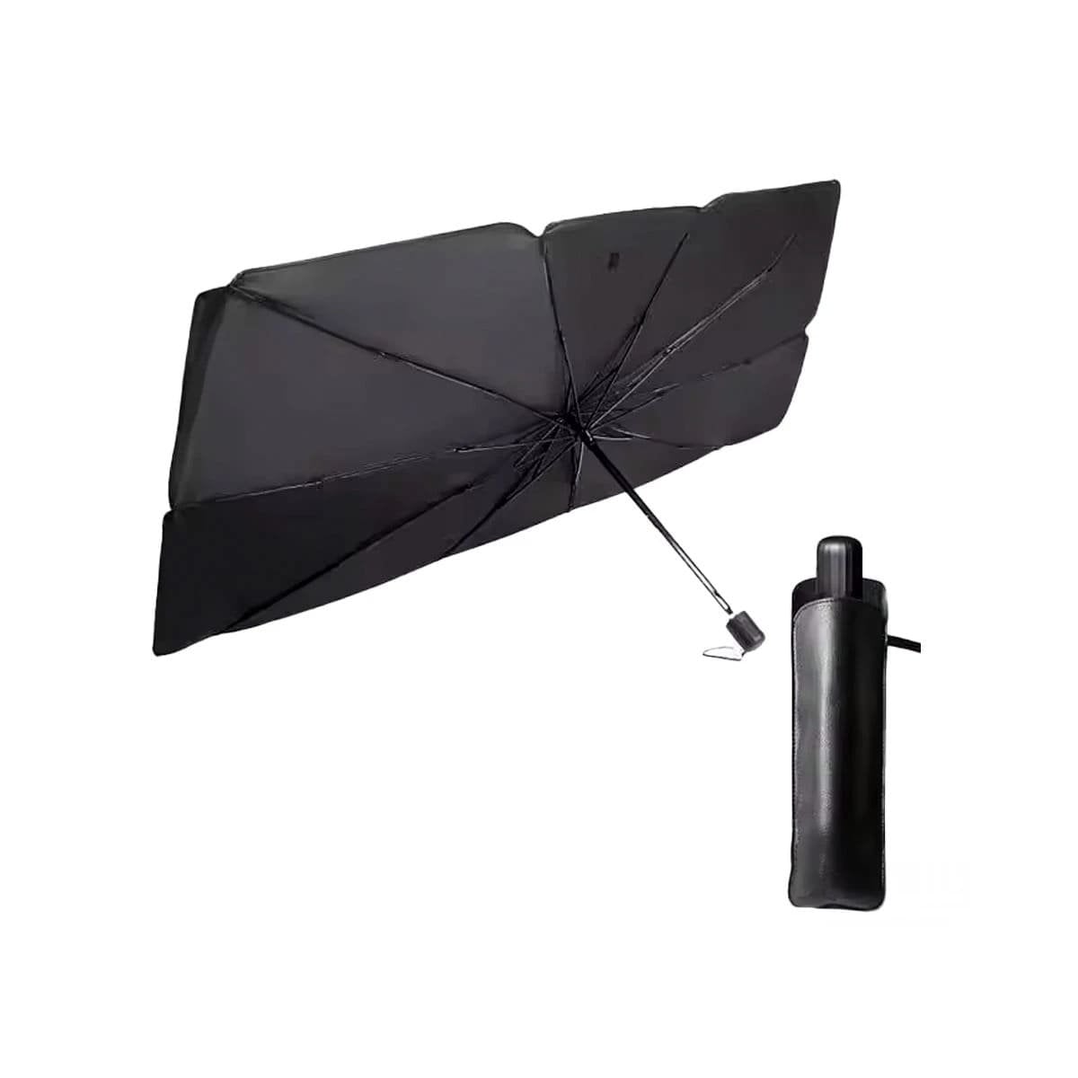 PACK6 TOLDO PLEGABLE PARA PARABRISAS CON PROTECCION UV Y DISENO MODERNO YREGALO STICKER - 2