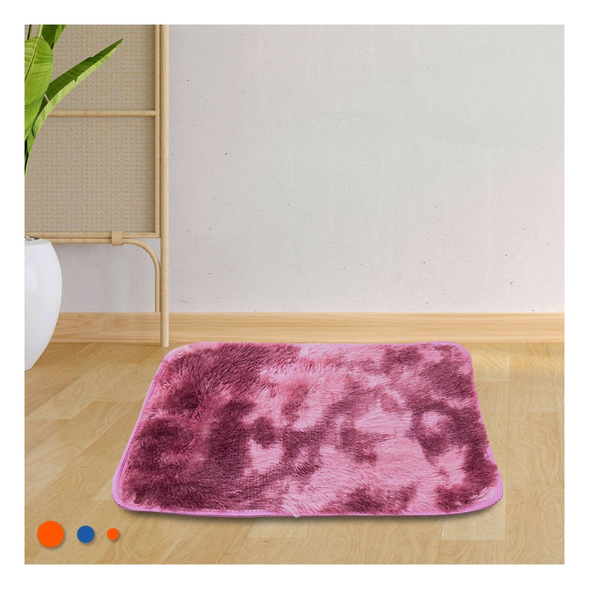 PACK12 BASE RECTANGULAR DIMENSIONES 40X60CM DE TEXTURA PELUCHE GUINDA Y ROSADO Y+PAPEL REGALO - 2