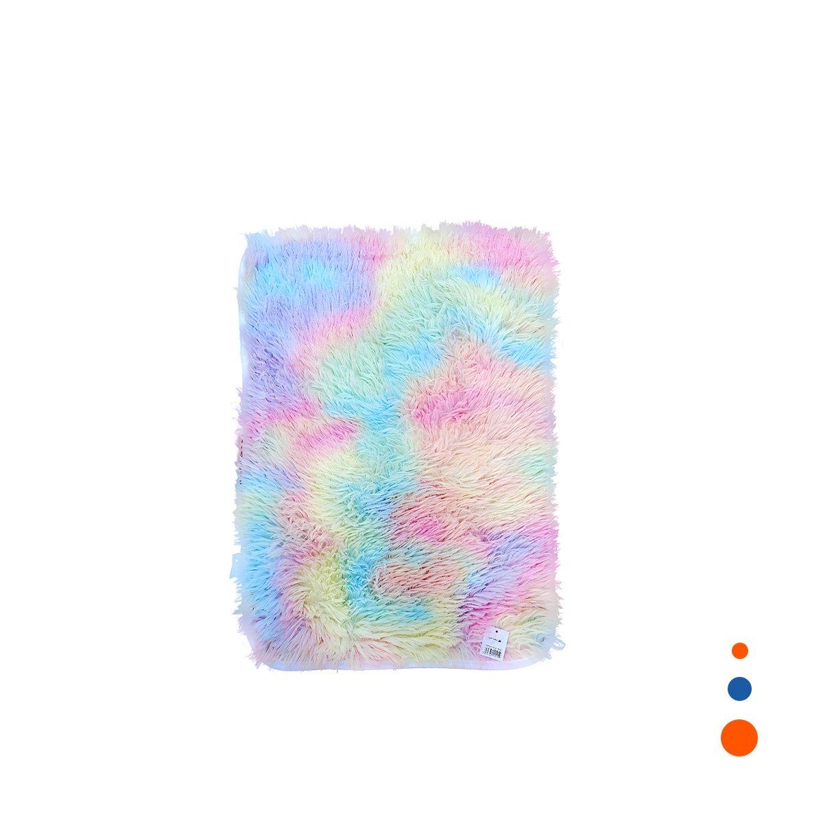 PACK6 ALFOMBRILLA DE TEXTURA PELUCHE MULTICOLOR RECTANGULAR 40X60CM Y+REGALO STICKER - 2