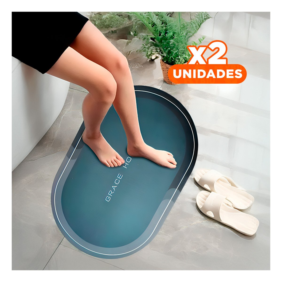PACK2 TABLERO OVALADO PARA COCINA AZUL ELEGANTE Y PRACTICO EN HOGAR - 1