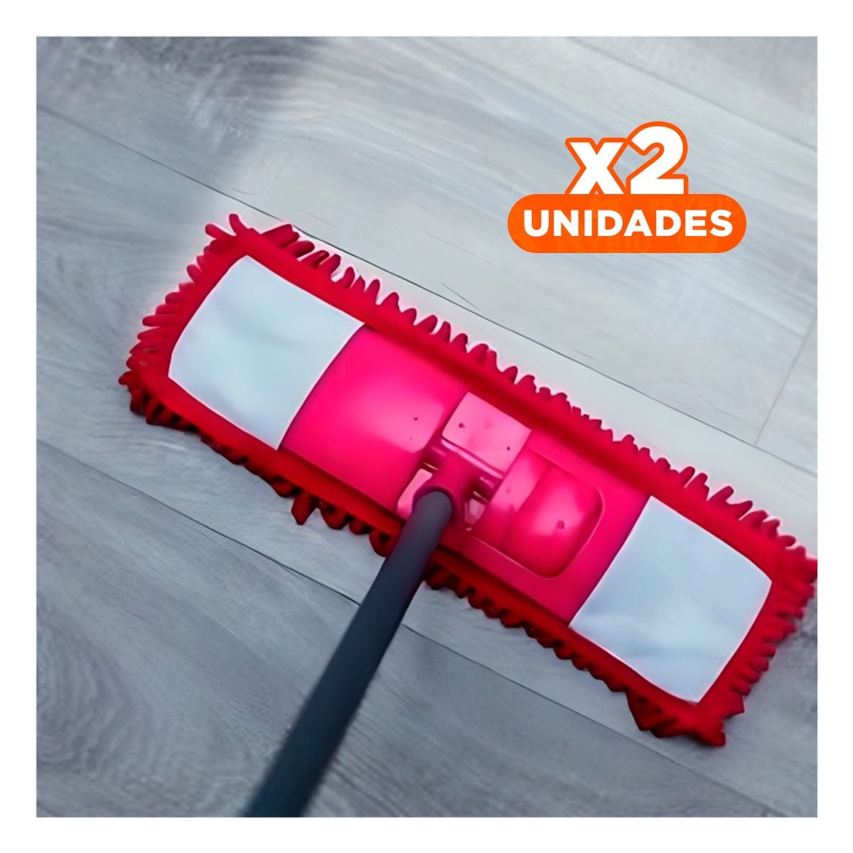 PACK2 TEXTIL RECTANGULAR DE MICROFIBRA FUCSIA PARA LIMPIEZA DEL HOGAR DIARIO - 1