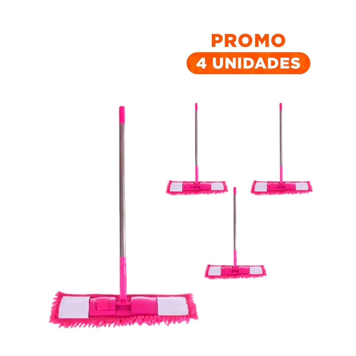 PACK4 TEXTIL RECTANGULAR DE MICROFIBRA FUCSIA DE SECADO RAPIDO USO DIARIO - 1