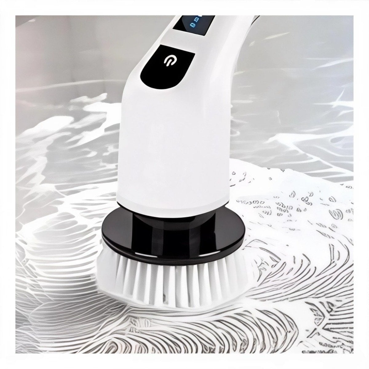 LIMPIADOR DE LIMPIEZA ELECTRICO BLANCO 7 EN 1 PARA CASA USO DIARIO Y COMODO Y+LIGAS REGALO - 3