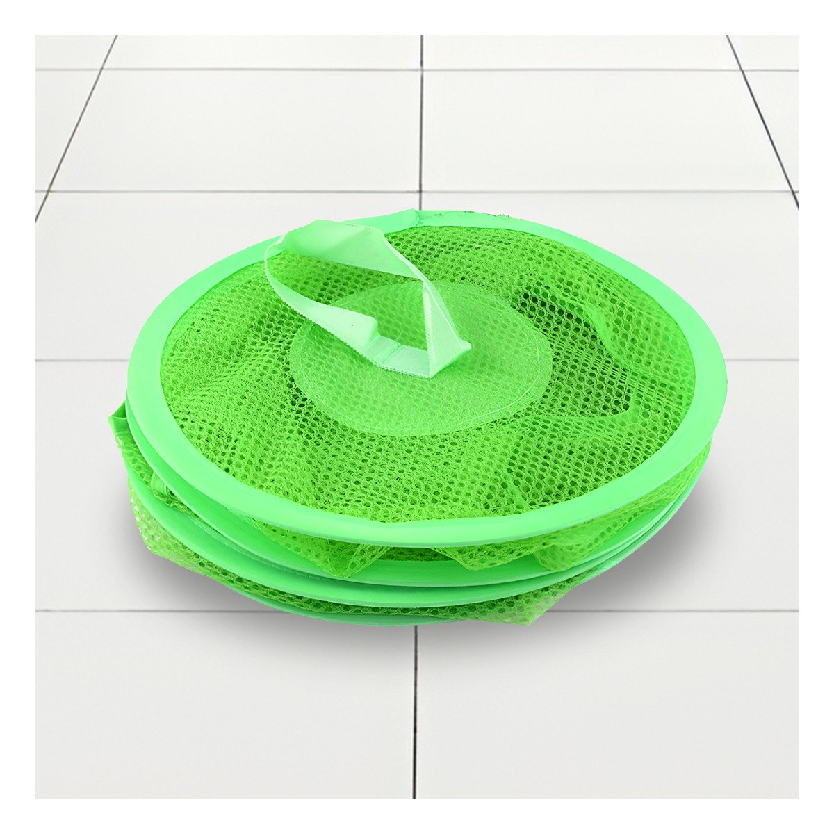 RED ORGANIZADORA COLGANTE 3 NIVELES VERDE PRACTICA PARA ESPACIOS PEQUENOS Y+PAPEL REGALO - 2