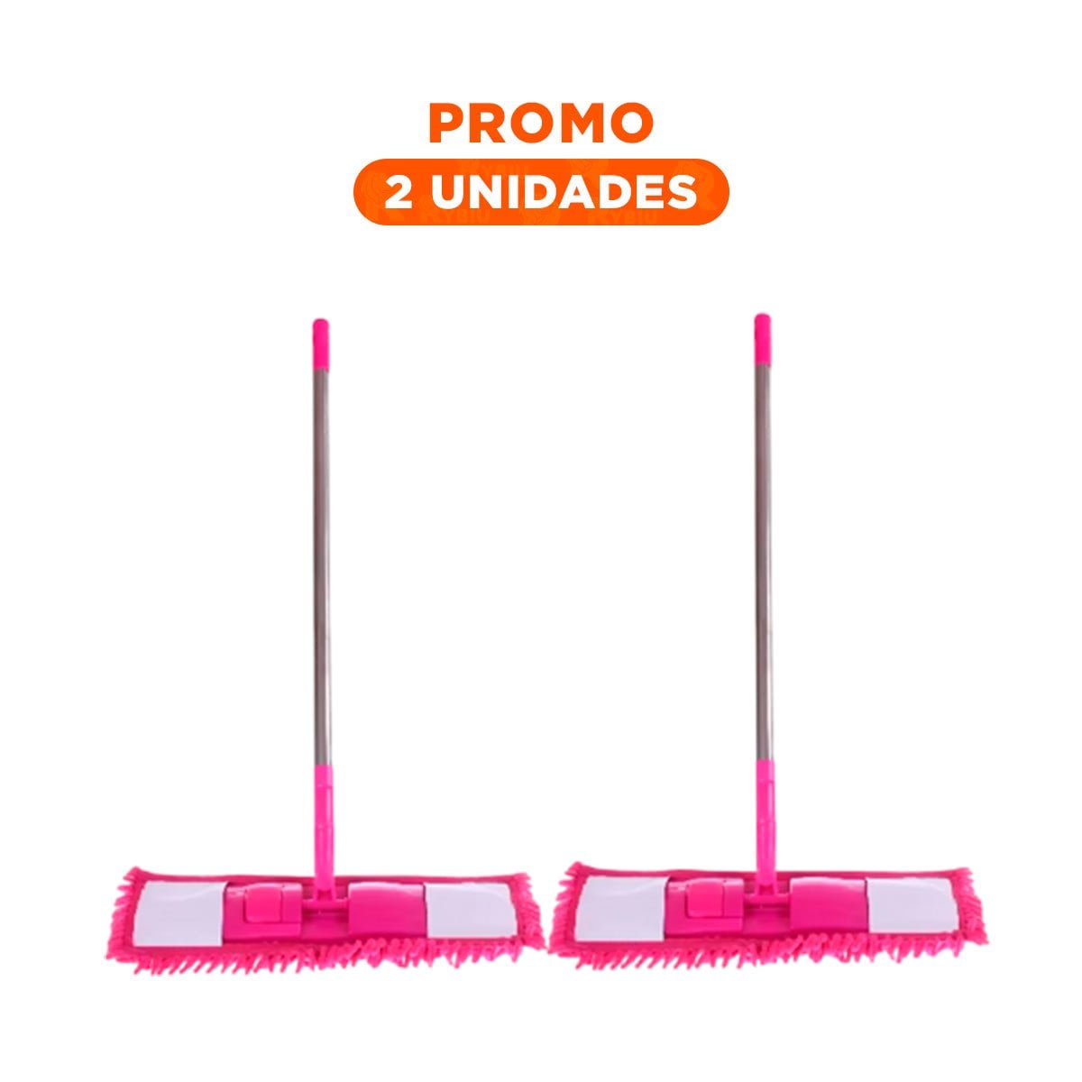 PACK2 TEXTIL RECTANGULAR DE MICROFIBRA FUCSIA SUAVE Y RESISTENTE PARA PISOS Y+REGALO STICKER - 1