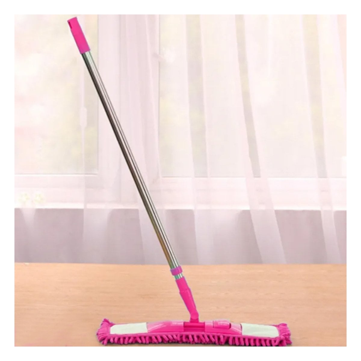 TRAPEDOR RECTANGULAR DE MICROFIBRA FUCSIA PRACTICO PARA LIMPIEZA GENERAL Y+POST IT - 1