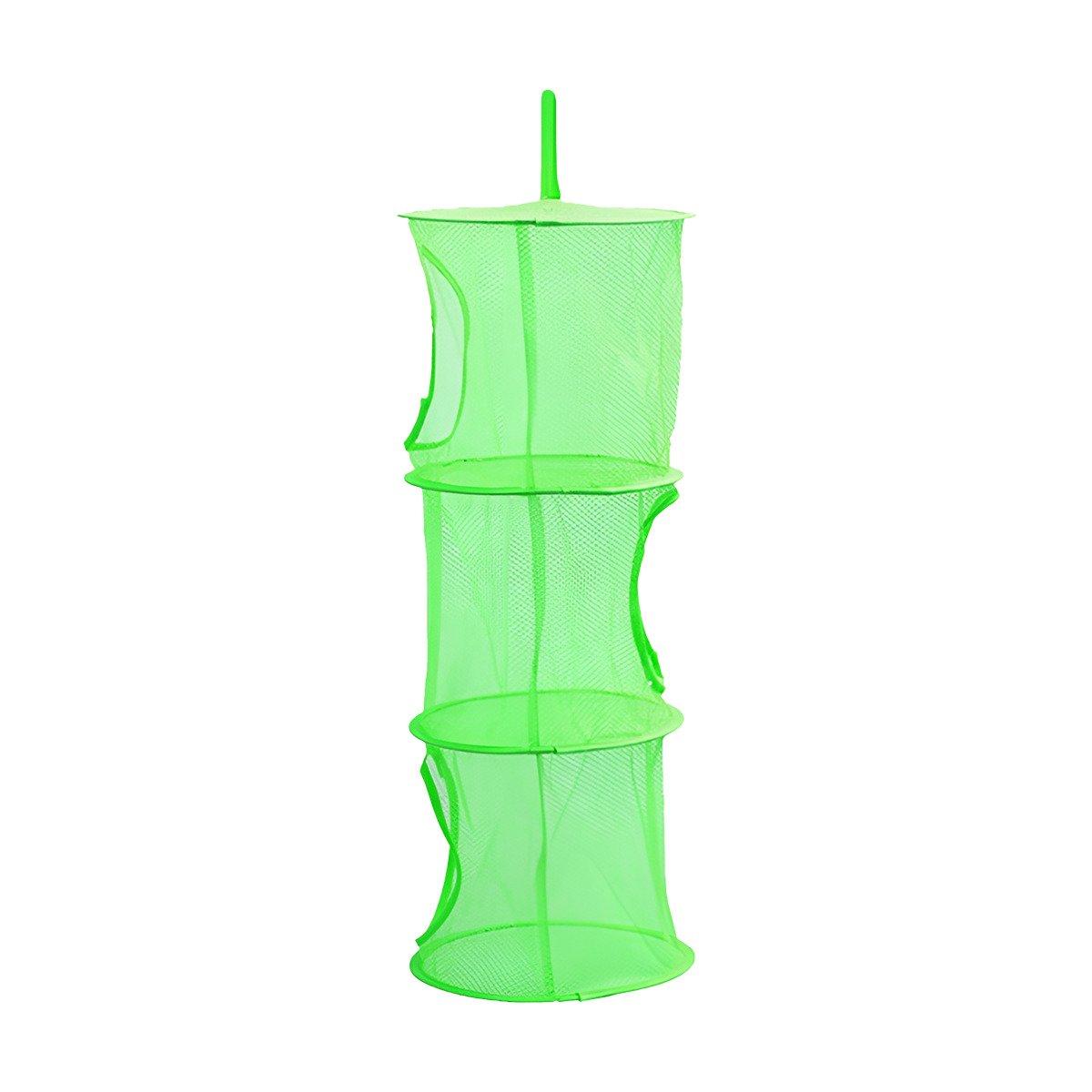 PACK4 SOPORTE COLGANTE TIPO RED 3 NIVELES VERDE MODERNO PARA ORGANIZAR Y+PAPEL REGALO - 3