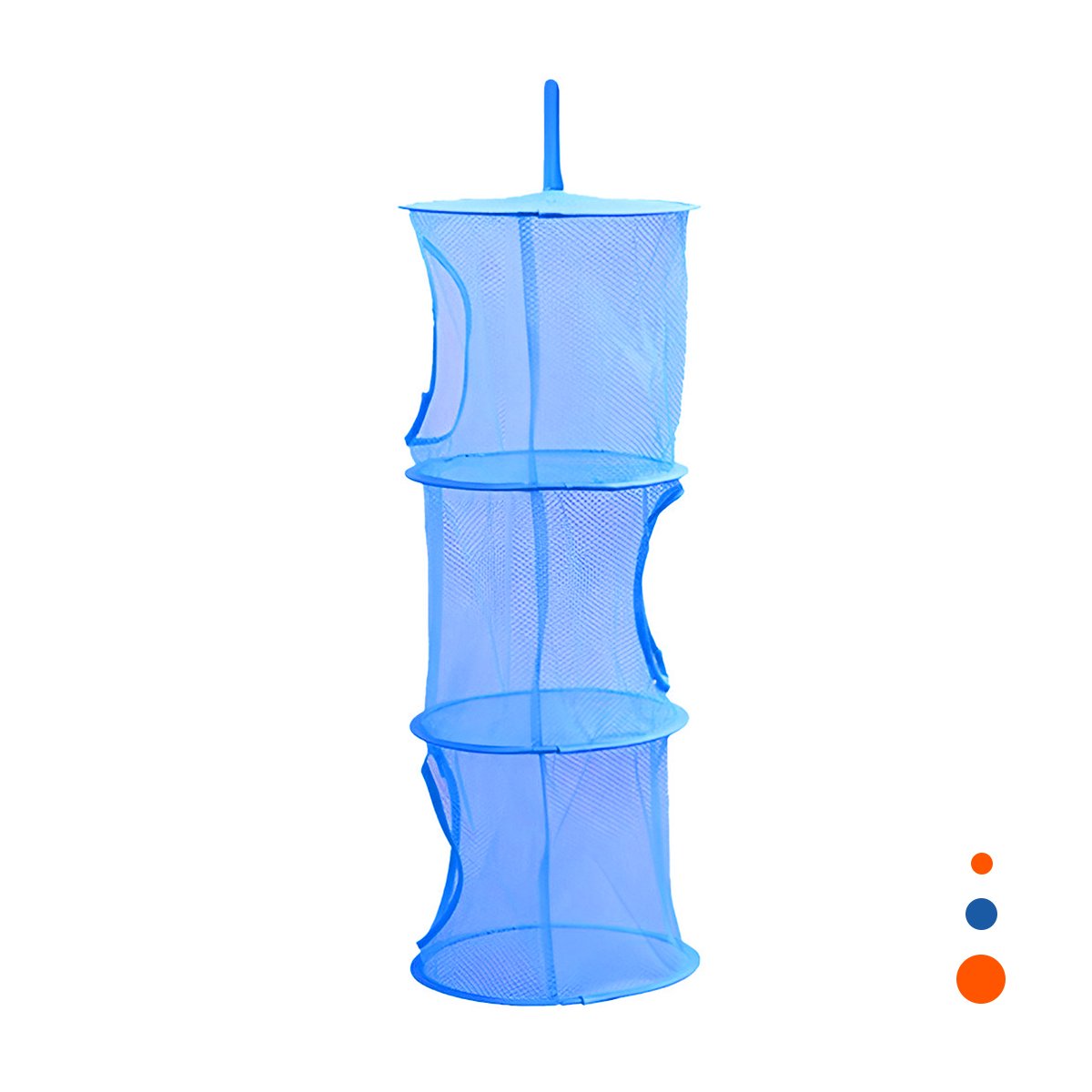 RED ORGANIZADORA COLGANTE 3 NIVELES AZUL RESISTENTE USO DIARIO Y+REGALO STICKER - 1