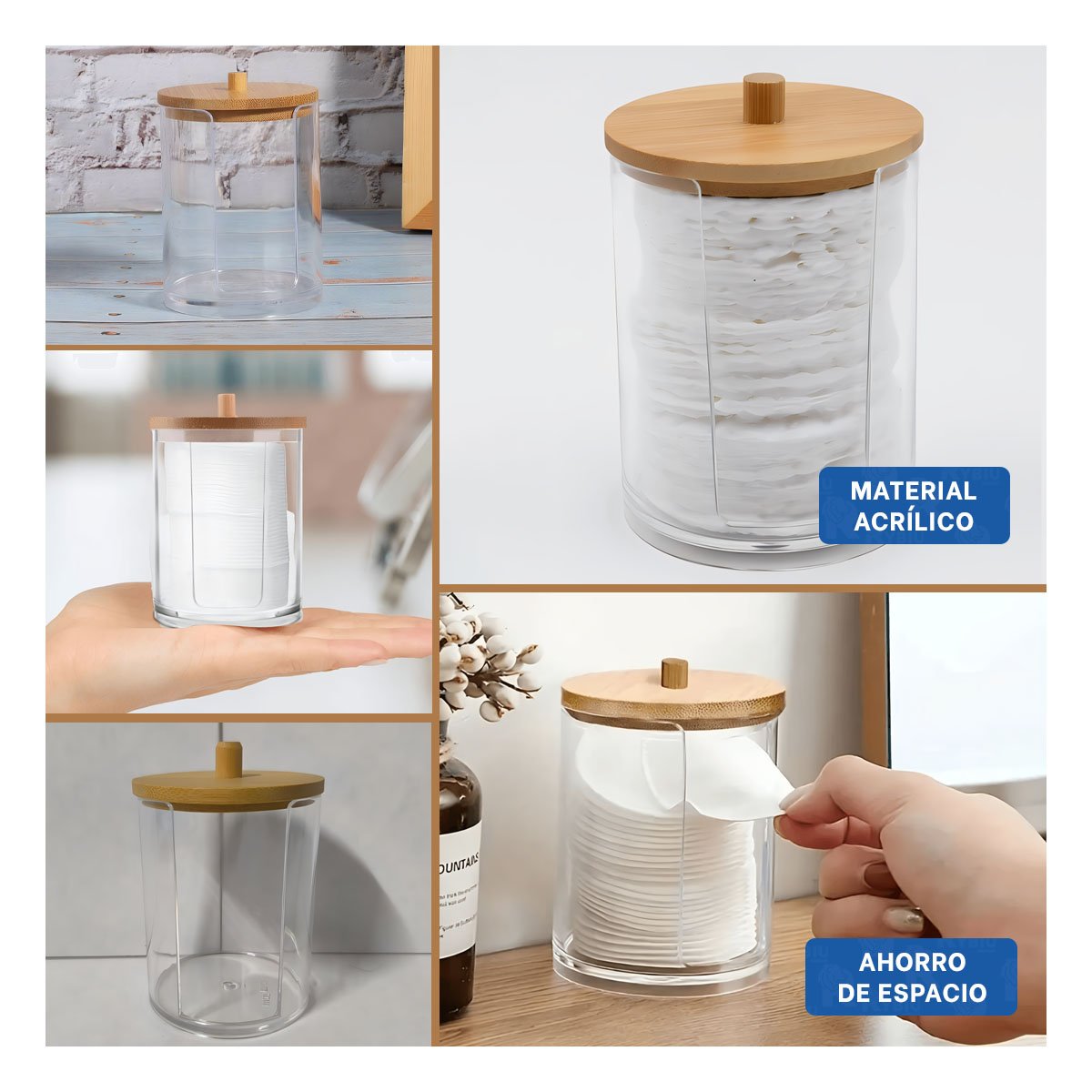 DISPENSADOR ACRILICO 7X11 CM TRANSPARENTE PARA BRINDAR COMODIDAD CASA Y+POST IT - 2