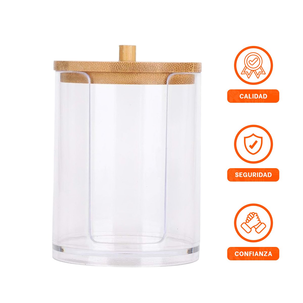 DISPENSADOR ACRILICO 7X11 CM TRANSPARENTE PARA BRINDAR COMODIDAD CASA Y+POST IT - 5