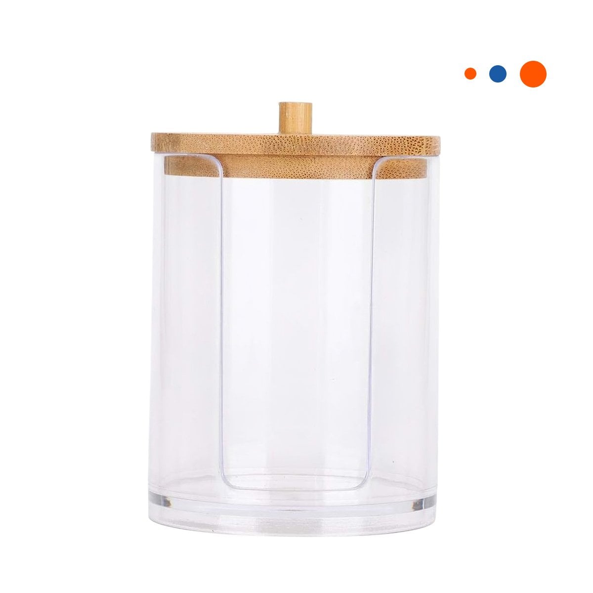 PACK2 ORGANIZADOR CON MADERA 7X11 CM TRANSPARENTE PARA FOMENTAR EL ESPACIO Y+REGALO STICKER - 2