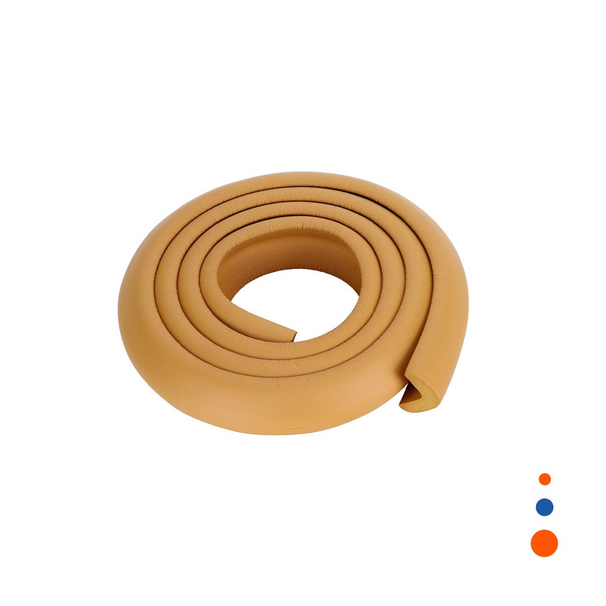 PACK12 COBERTURA ESQUINA DE ESPUMA SUAVE PARA BORDES FILOSOS DE MESA MOSTAZA Y+REGALO STICKER - 2