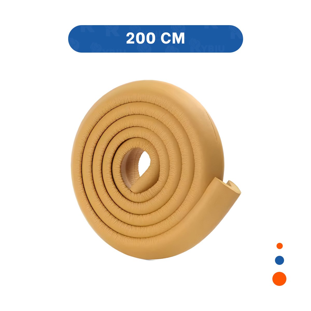 PROTECTOR ESQUINERO DE ESPUMA ACOLCHADA PARA BORDES DE MESA SEGURIDAD MOSTAZA Y+LIGAS REGALO - 4