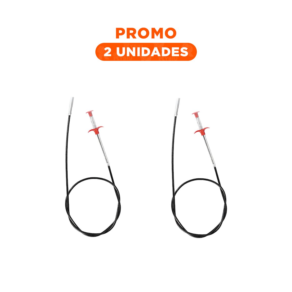 PACK2 REMOVEDOR DE ATASCOS RESISTENTE PARA USO DIARIO NEGRO PLUS Y+REGALO STICKER - 1