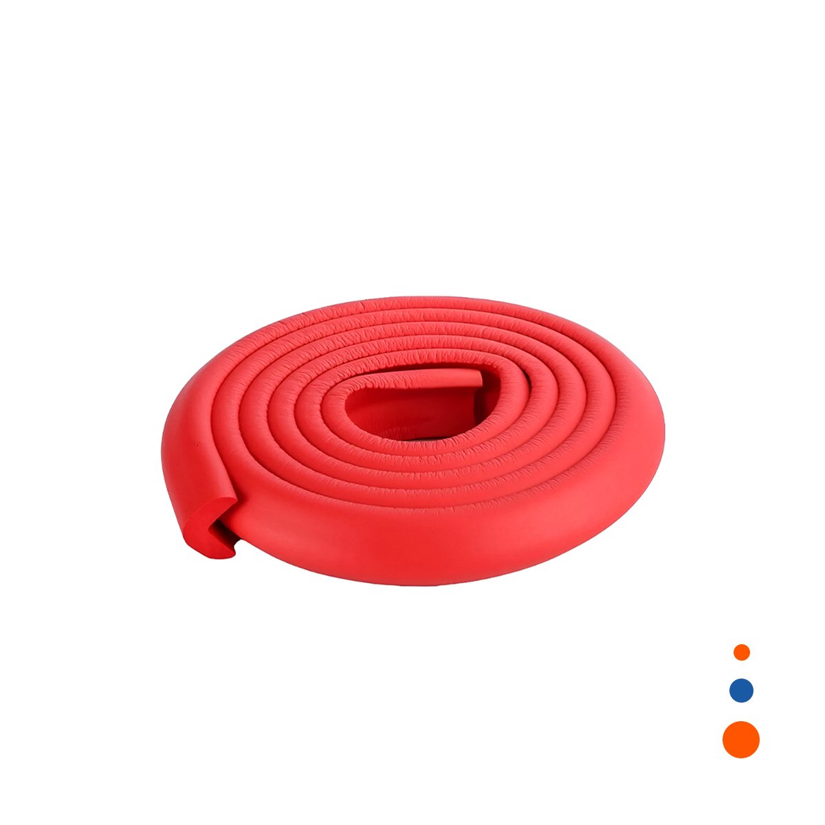 PACK12 COBERTURA ESQUINA DE ESPUMA PARA BORDES FILOSOS DE MESA EN CASA ROJO Y+REGALO STICKER - 2