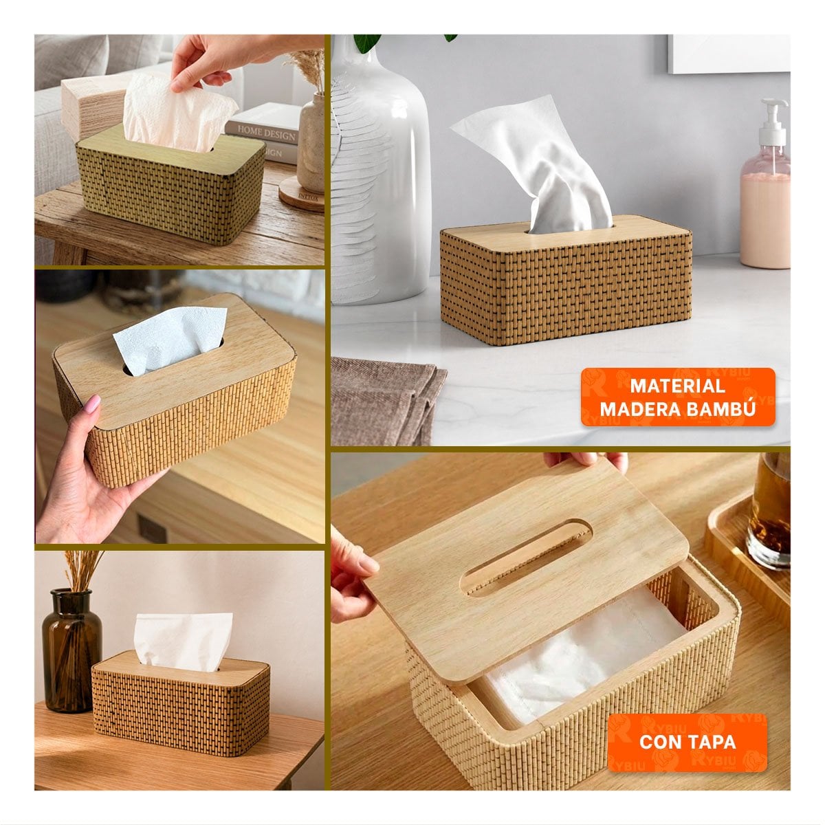 SUJETADOR DECORATIVO MOSTAZA PARA MESA 21X13X8 CM YLIGAS REGALO - 1