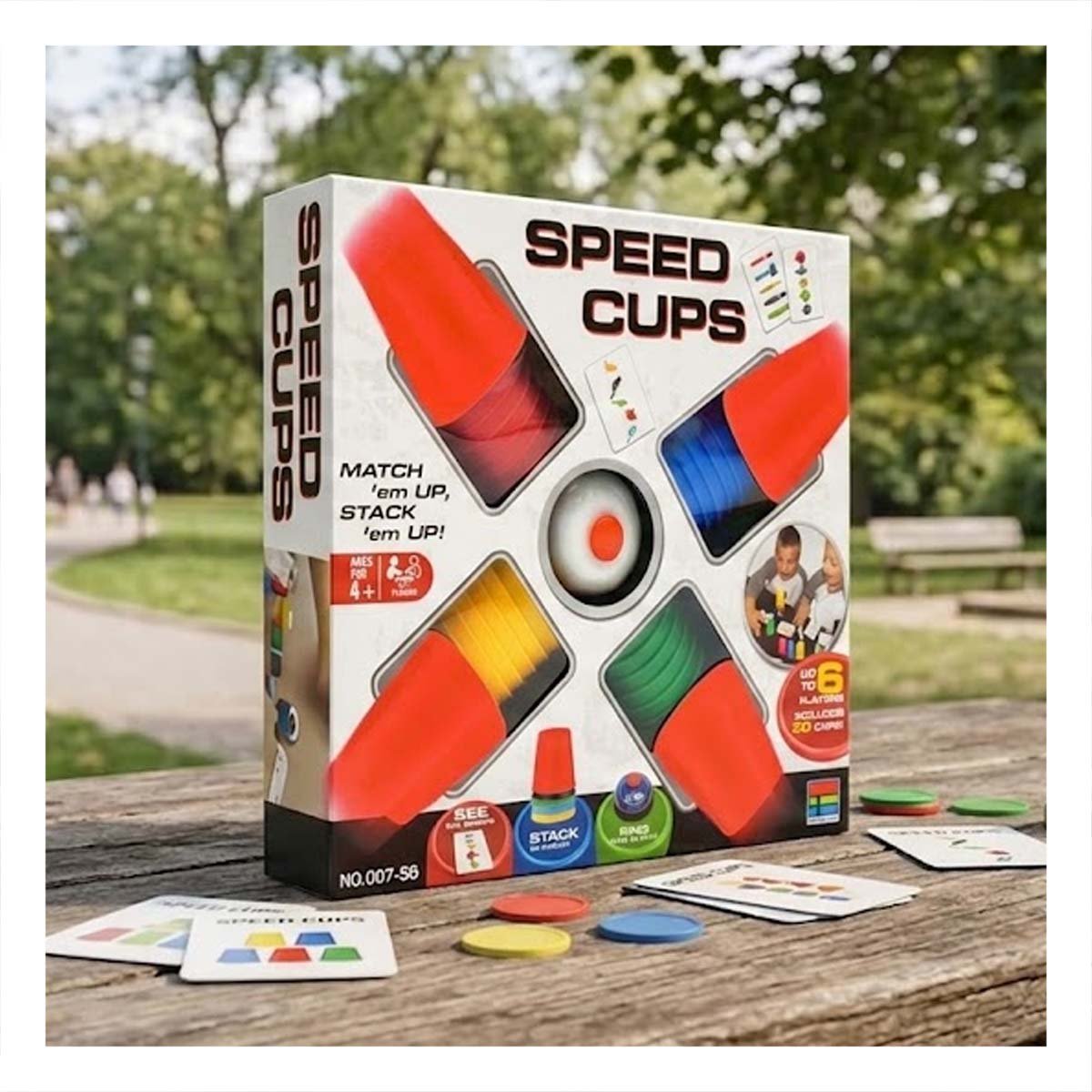 KIT DE VASOS DE VELOCIDAD MULTICOLOR PARA ENTRENAMIENTO DE APILADO RECREATIVO Y LIGAS REGALO - 3