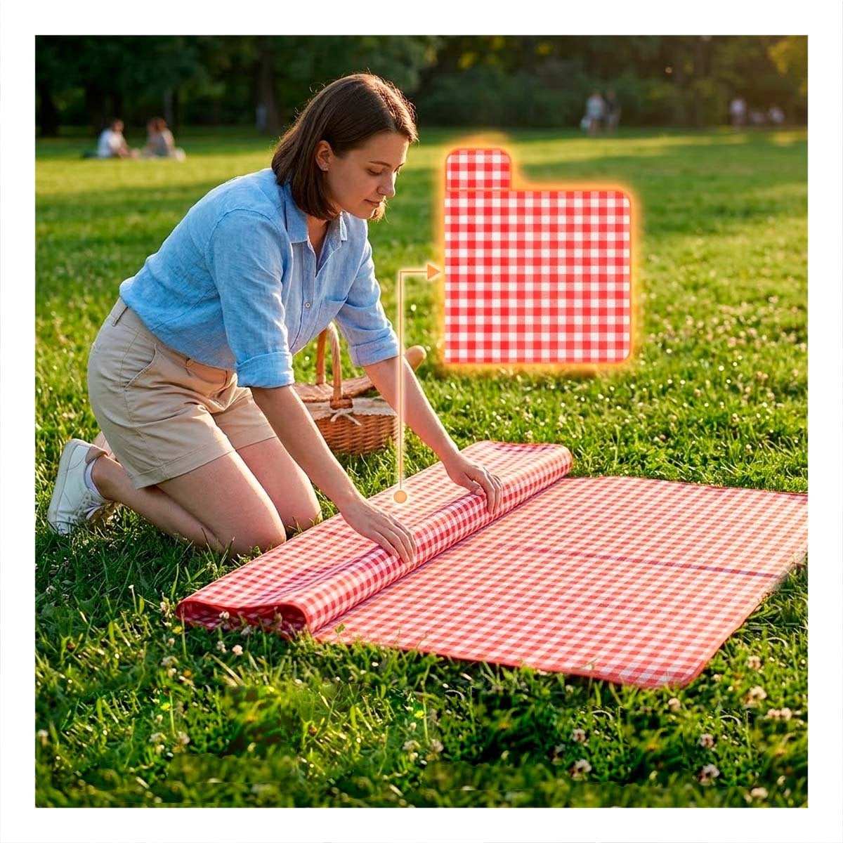 PACK2 COBERTOR PARA EXTERIOR 160X200CM TIPO CARTERA DE USO FAMILIAR COLOR ROJO YPAPEL REGALO - 5