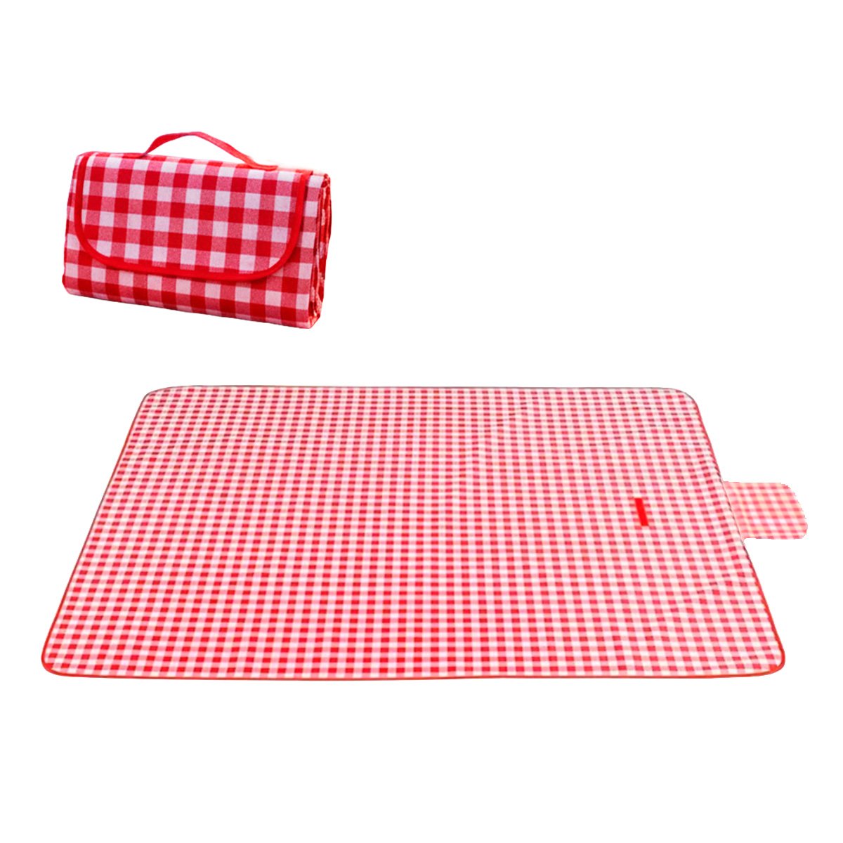 COBIJA PARA EXTERIOR 160X160CM TIPO CARTERA EN CAMPING Y PARQUE YPAPEL REGALO - 1