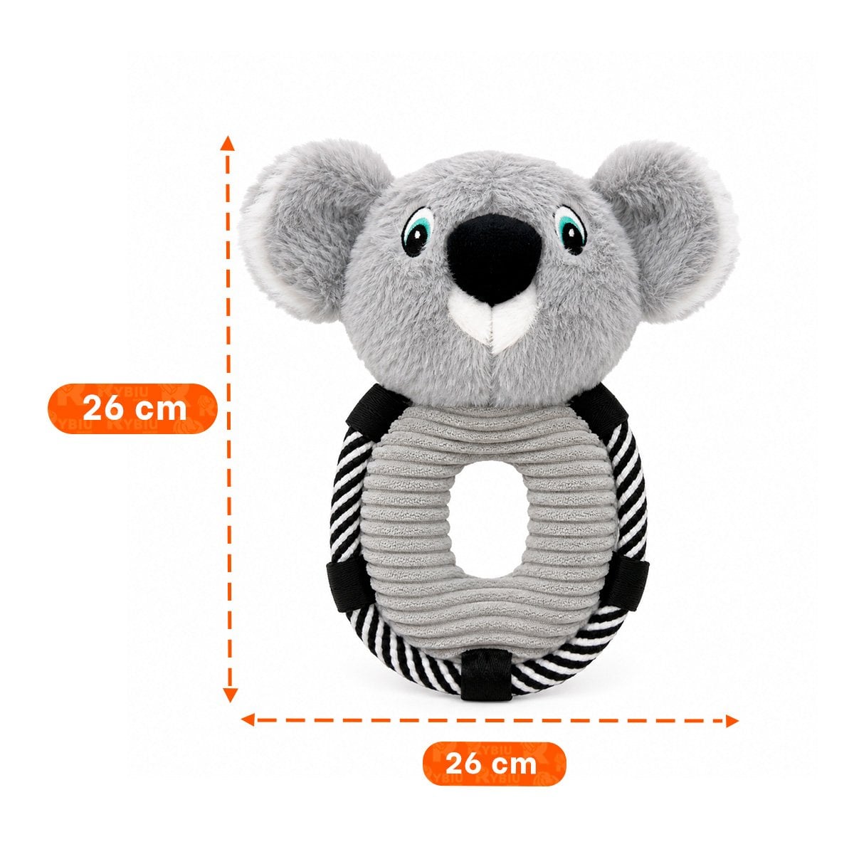 PACK4 FIGURA DECORATIVA KOALA ARO PLOMO PARA DORMITORIO Y COLECCION INFANTIL YREGALO STICKER - 2