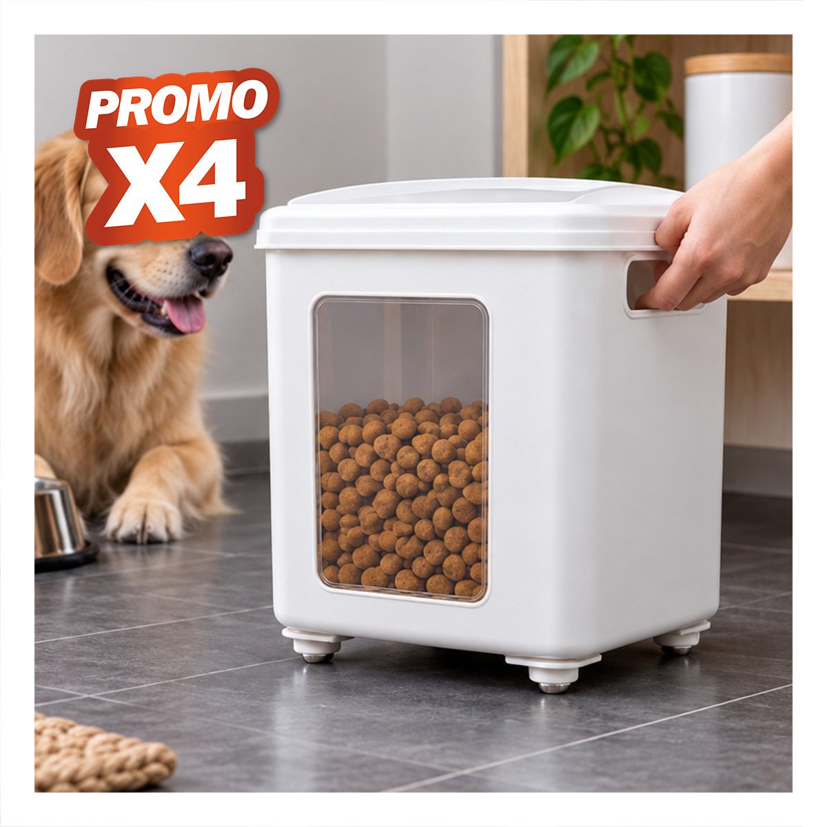 PACK4 SET DE 4 MINI RUEDAS GIRATORIAS PORTATILES PARA MOVER OBJETOS FACIL BLANCO YPAPEL REGALO - 1