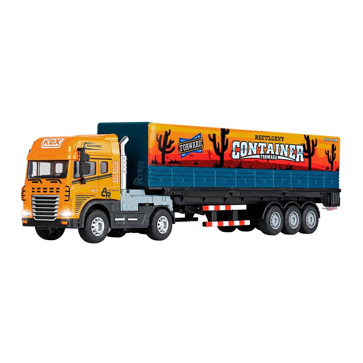 VEHICULO CON LUCES Y SONIDO PARA JUEGO DIARIO EN CASA ESTILO RECTANGULAR YSTICKY - 1
