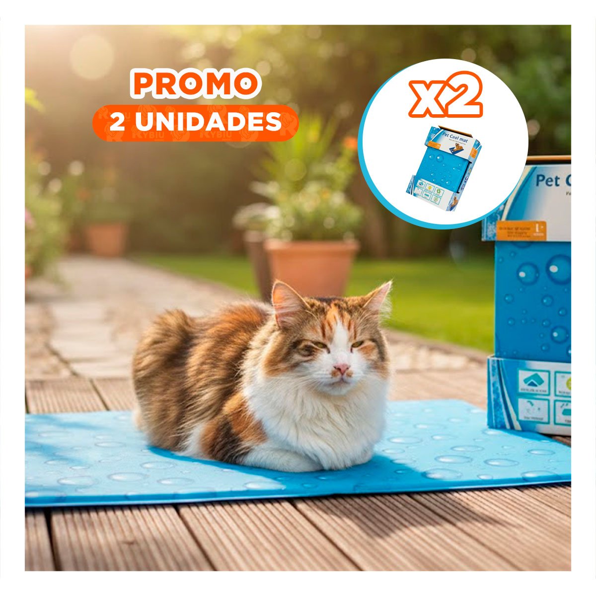 PACK2 TAPIZ DECORATIVO CON TEXTURA BURBUJA 50X65CM MD CELESTE YPAPEL REGALO - 1