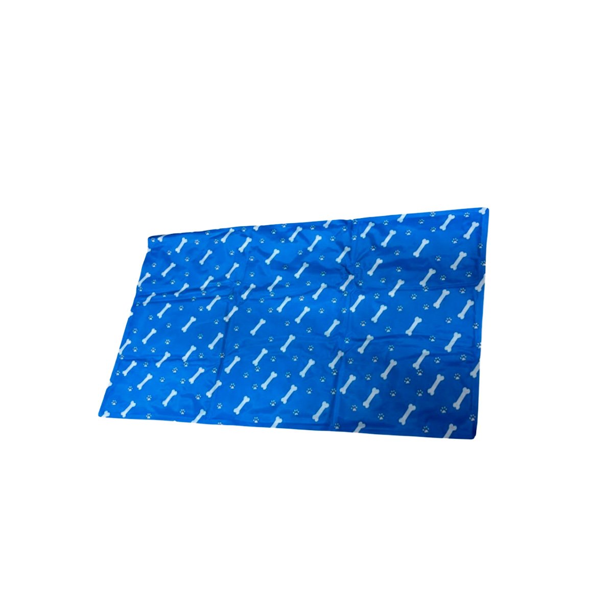 PACK2 COLCHONETA REGULADORA DE TEMPERATURA PATRON HUESITOS 50X65CM MD AZUL YREGALO STICKER - 2