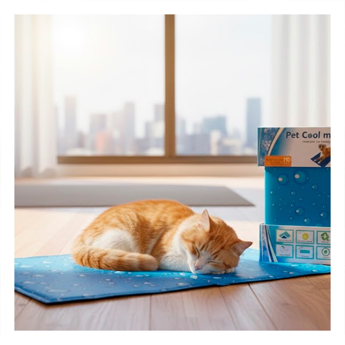PACK2 TAPIZ CON ESTILO BURBUJA PARA AREA CANINA 50X65CM MD CELESTE - 2