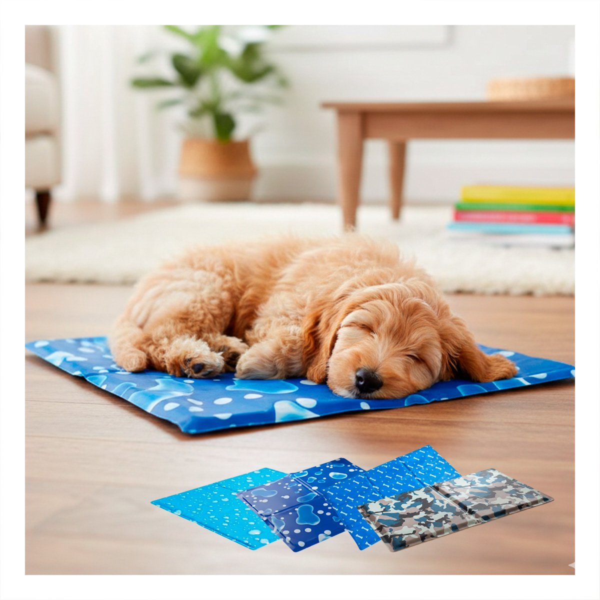 ALFOMBRA PARA PISO INTERIOR ESTILO BURBUJAS 40X60CM M AZUL YREGALO STICKER - 5