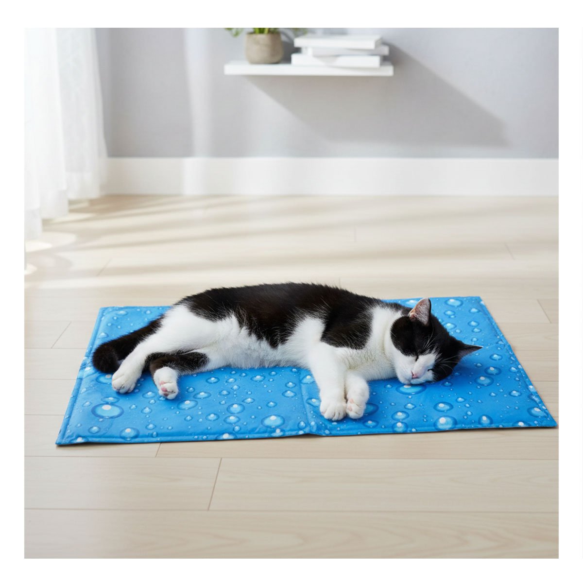 PACK2 BASE REFRESCANTE PARA MASCOTA S 30X40CM CELESTE BURBUJAS HOGAR - 2