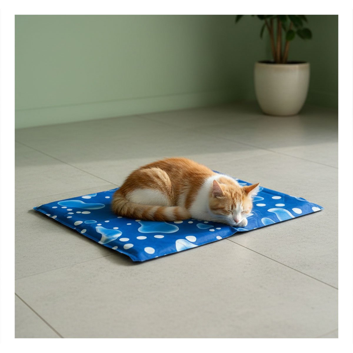 PACK2 COLCHONETA GEL ENFRIAMIENTO PORTATIL LIGERA 30X40CM S AZUL BURBUJA YREGALO STICKER - 3