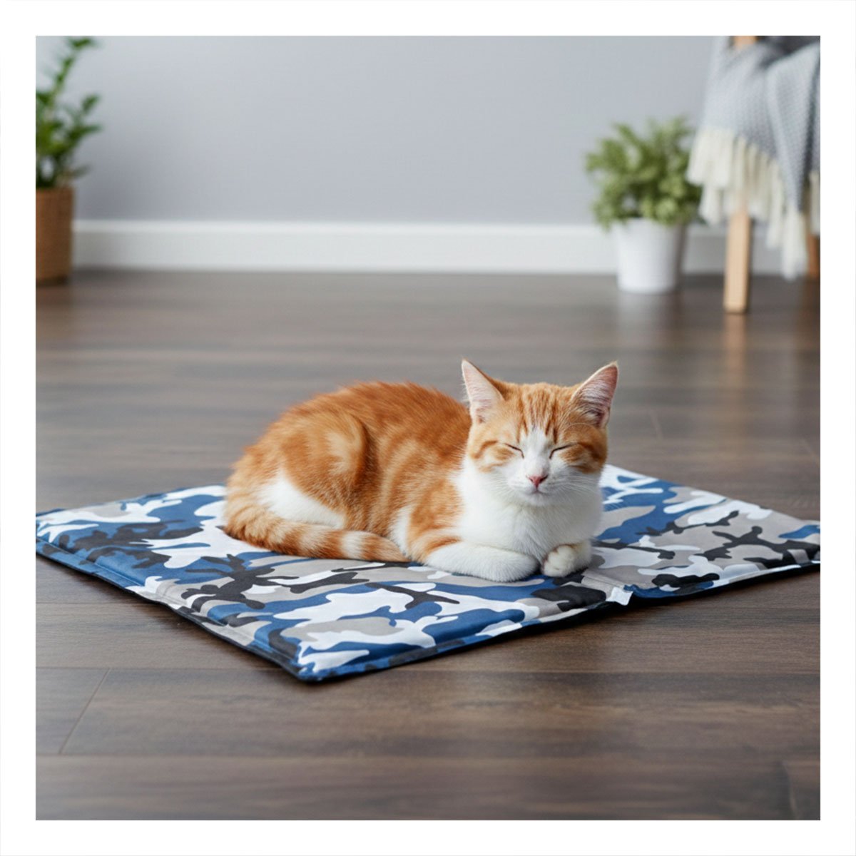 PACK4 BASE PORTATIL ANTICALOR PARA DESCANSO 30X40CM S MILITAR - 5