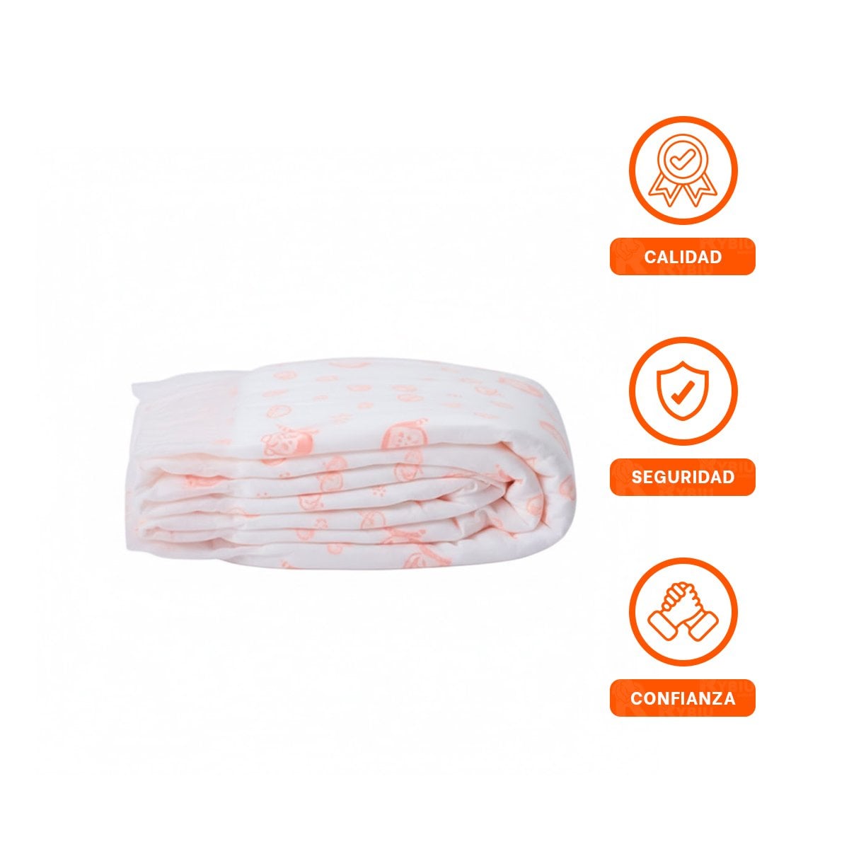 TOALLA DE PROTECCION INTERIOR COLOR ROSADO PERRO HEMBRA TALLA XL ROSADO YSTICKY - 5