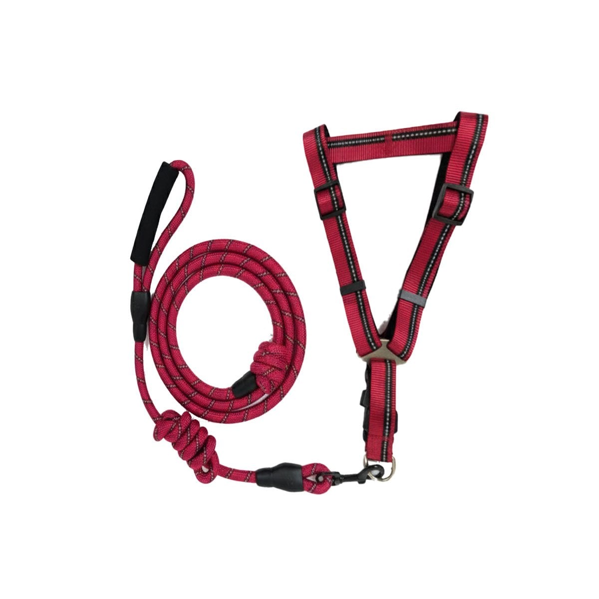 PACK2 PECHERA RESISTENTE PARA CAMINATAS SEGURAS 120CM ROJO YREGALO STICKER - 2