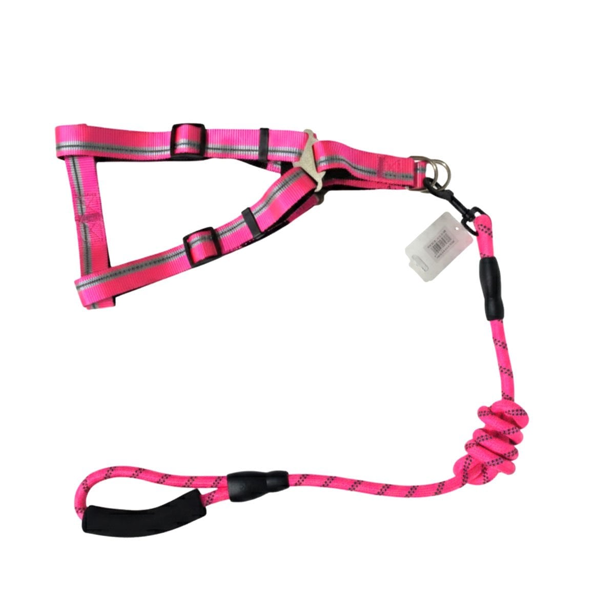 PACK2 CHALECO SUAVE Y RESISTENTE PARA MASCOTAS ACTIVAS 120CM ROSADO YREGALO STICKER - 2
