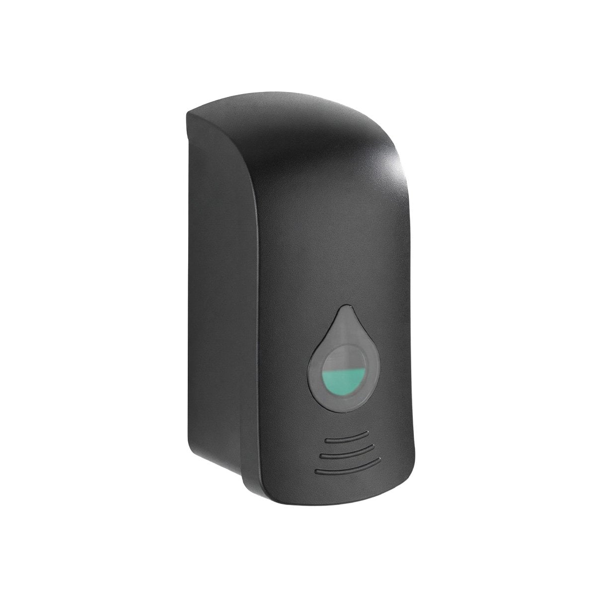 CONTENEDOR DE JABON LIQUIDO DE PARED NEGRO DURADERO PARA COCINA Y EL BANO Y LIGAS REGALO - 1