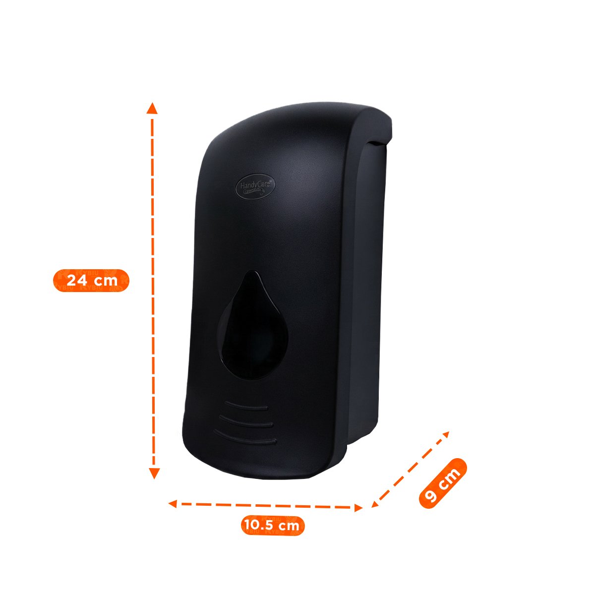 PACK6 DISTRIBUIDOR DE GEL ANTIBACTERIAL DE PARED NEGRO COMPACTO PARA COCINA YPAPEL REGALO - 4